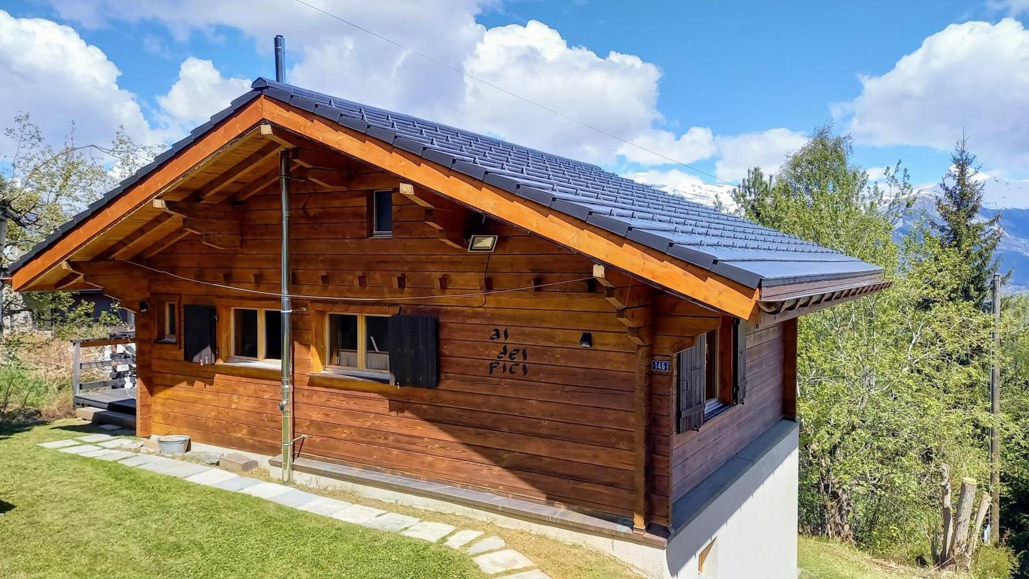 Chalet As Des Pics Нанда Экстерьер фото
